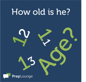 Brainteaser: Age question