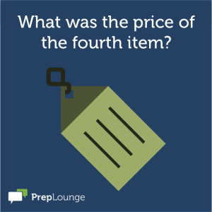 Brainteaser: Missing Price