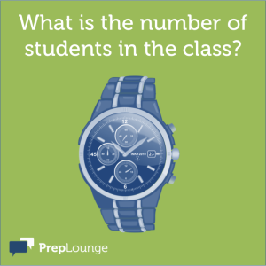 Brainteaser: The watch