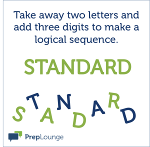 Brainteaser: STANDARD