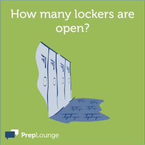 Brainteaser: Lockers