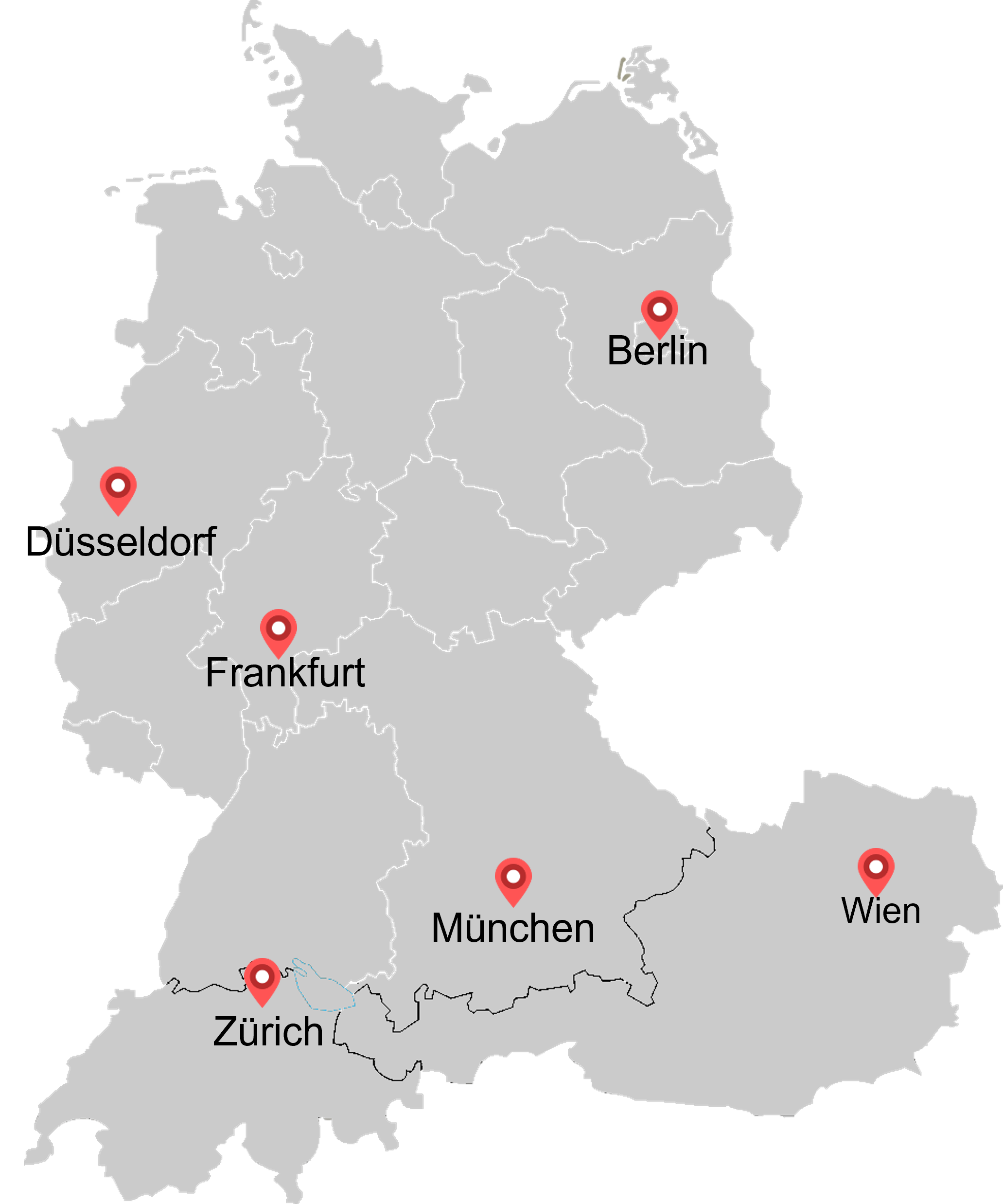 Map of Bain & Company locations