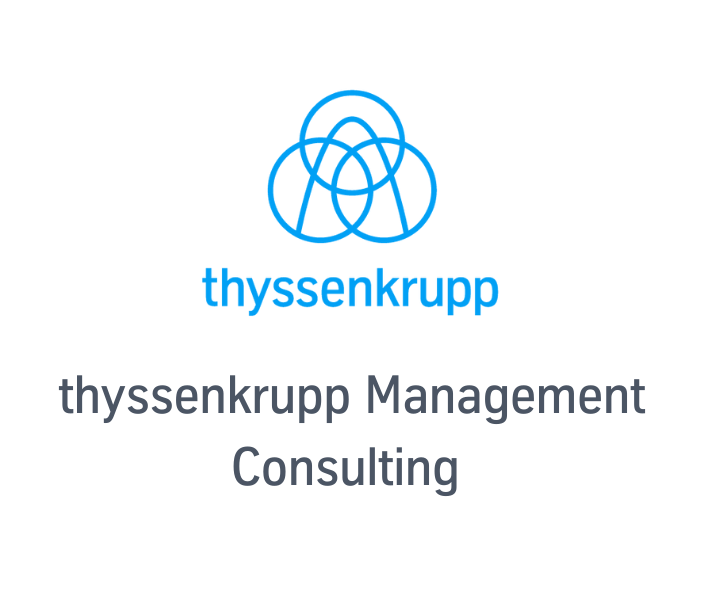 Career & Job Application at thyssenkrupp Management Consulting (TKMC)