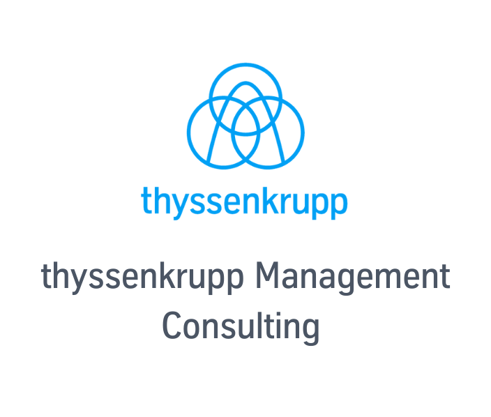 Career & Job Application at thyssenkrupp Management Consulting