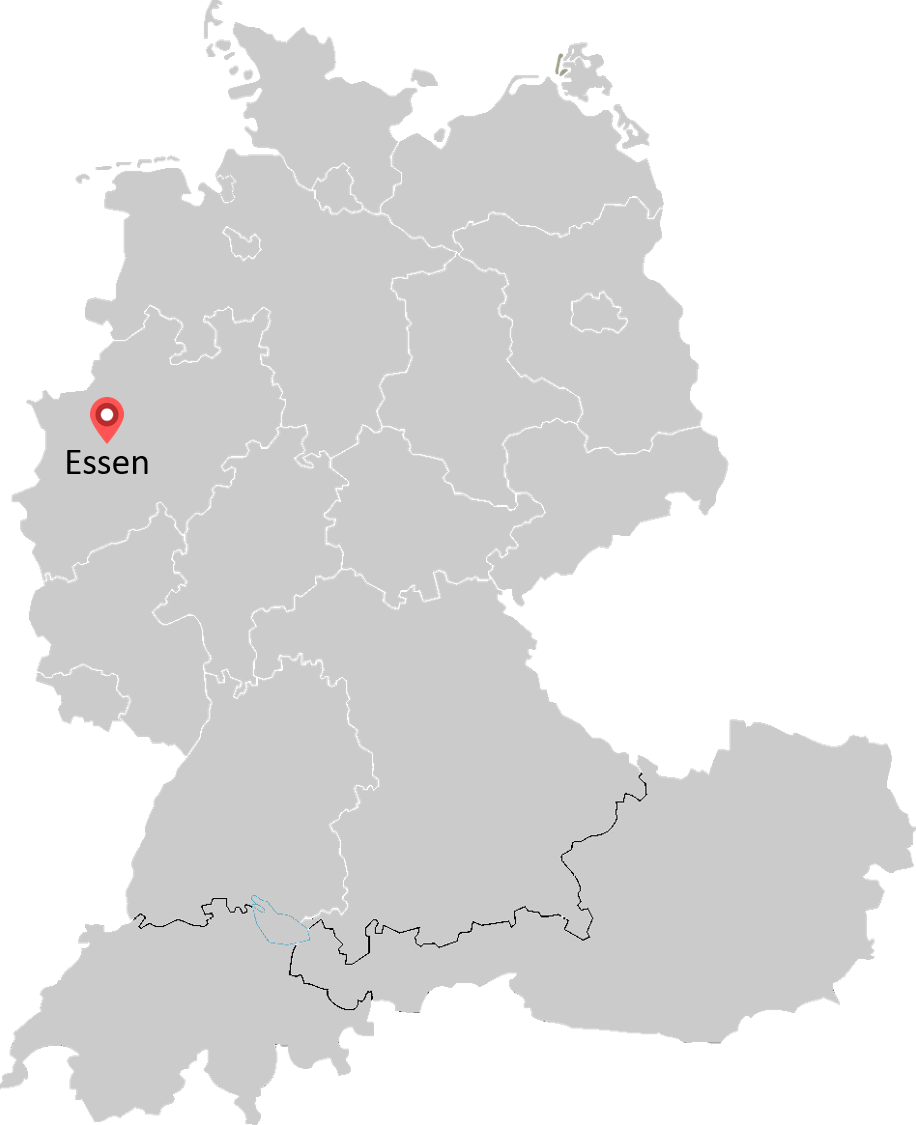 Standorte von RWE Consulting in Deutschland und weiteren Ländern