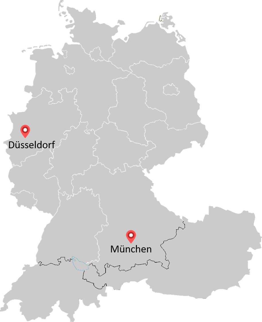 Map of Basycon Unternehmensberatung GmbH locations