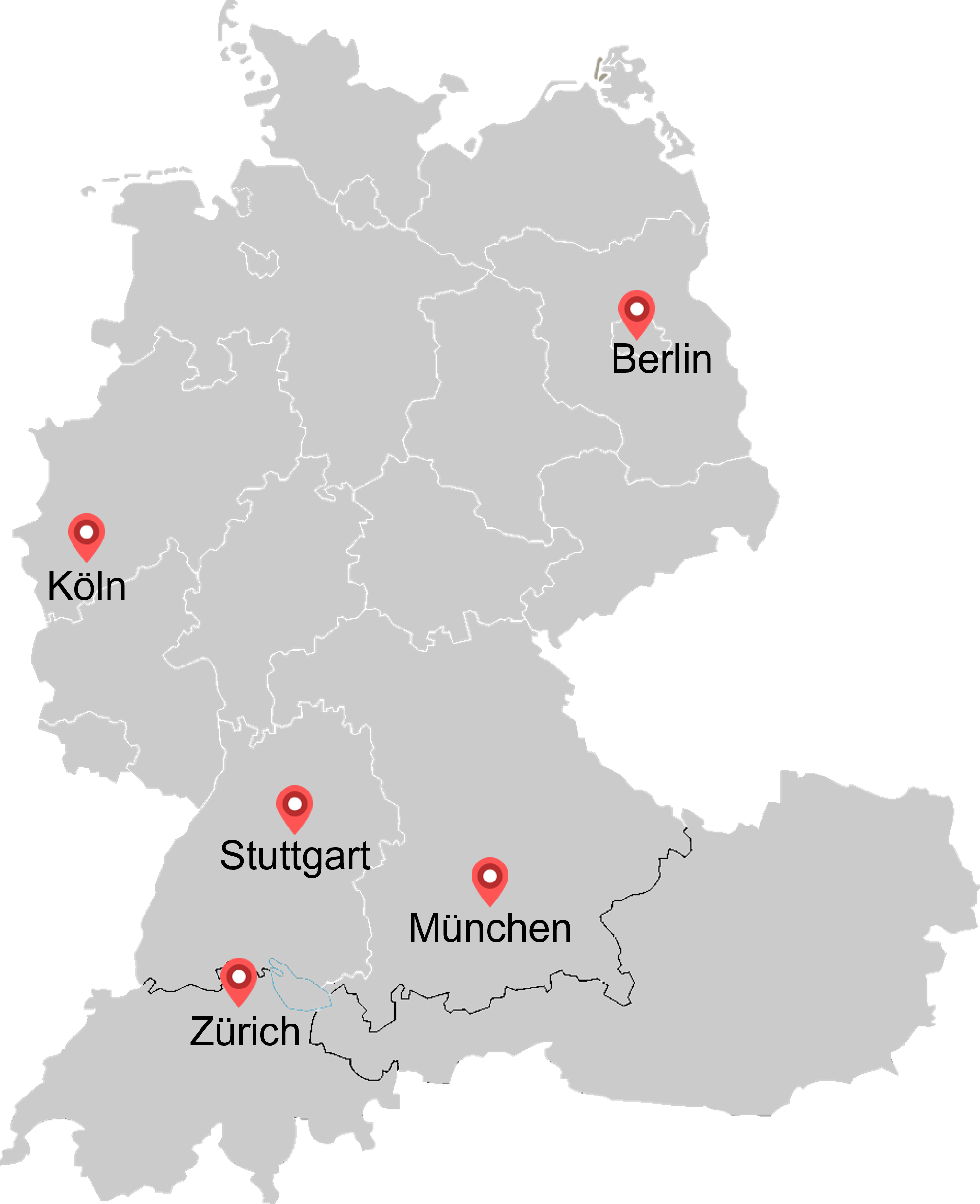Map of Fichtner Management Consulting AG (FMC) locations