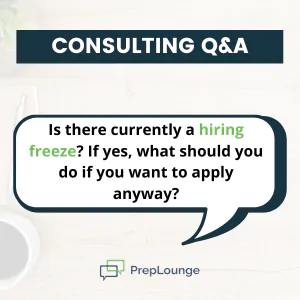 Q&A hiring freeze