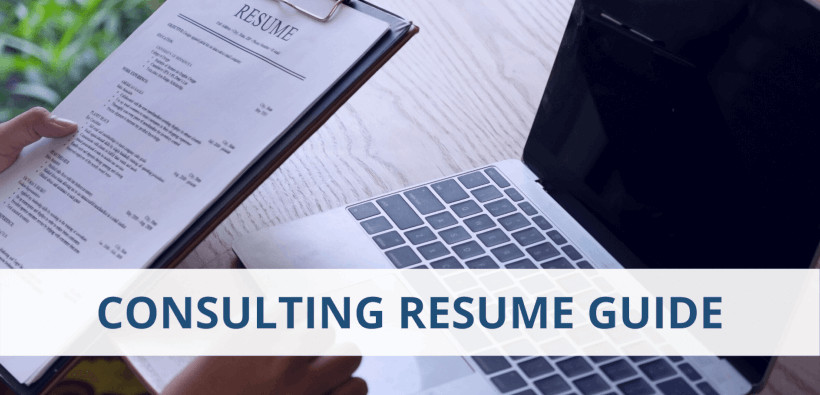 Consulting resume guide