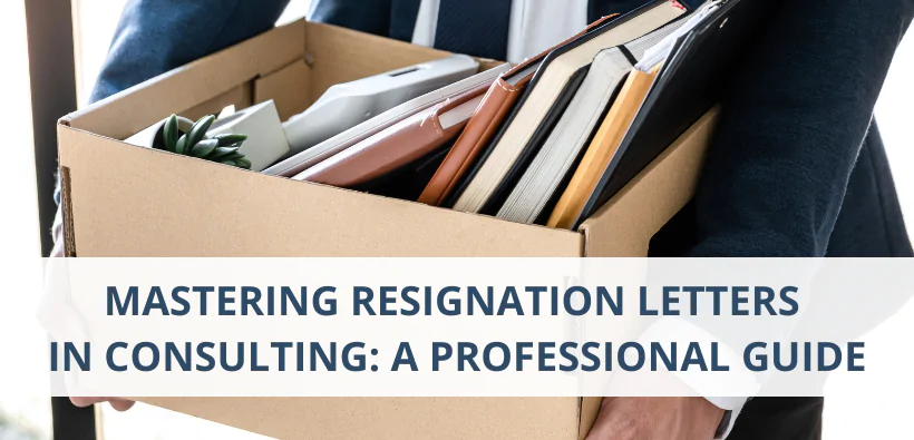 mastering resignation letters in consulting pro guide