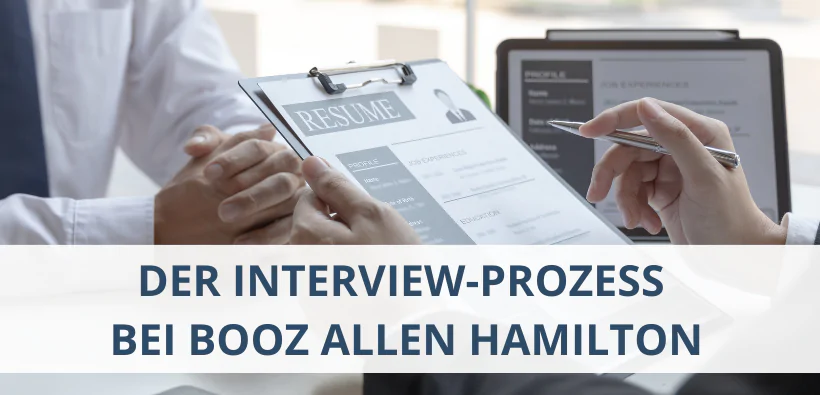 Der Interview-Prozess bei Booz Allen Hamilton