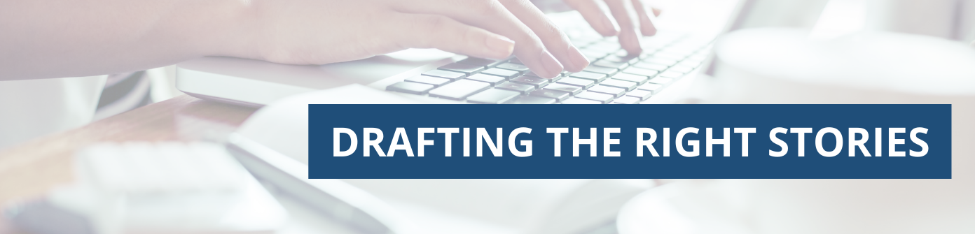 Drafting your McKinsey PEI Story on the Laptop