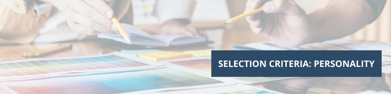 Selection Criteria: Personality