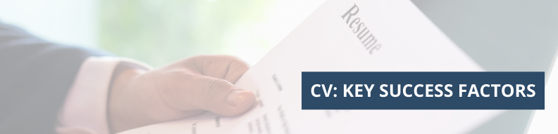 CV Key Success Factors