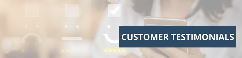 Customer Testimonials on PrepLounge