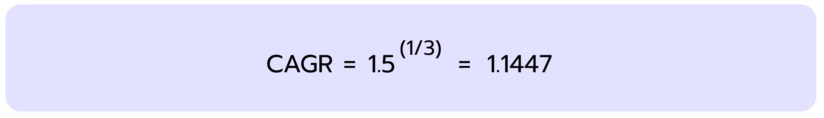 CAGR calculation (2)
