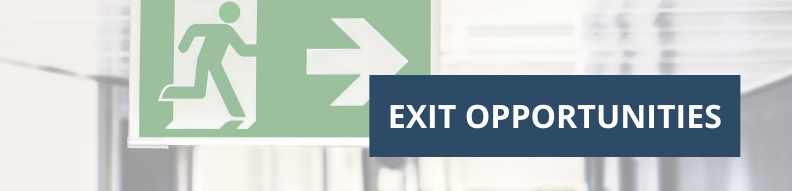 Exit Opportunities