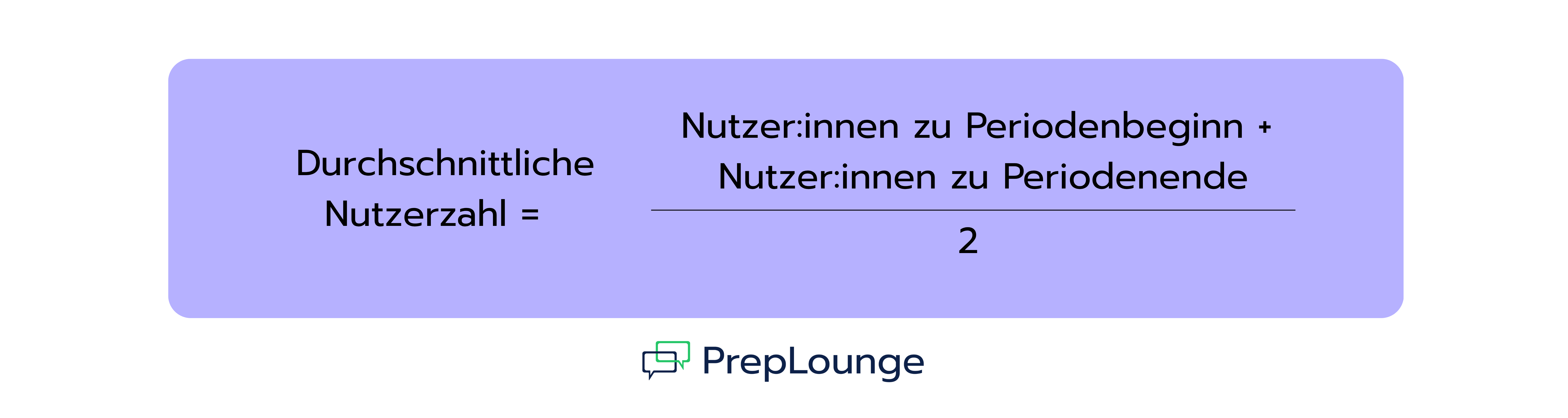 Wie man die durchschnittliche Nutzerzahl berechnet