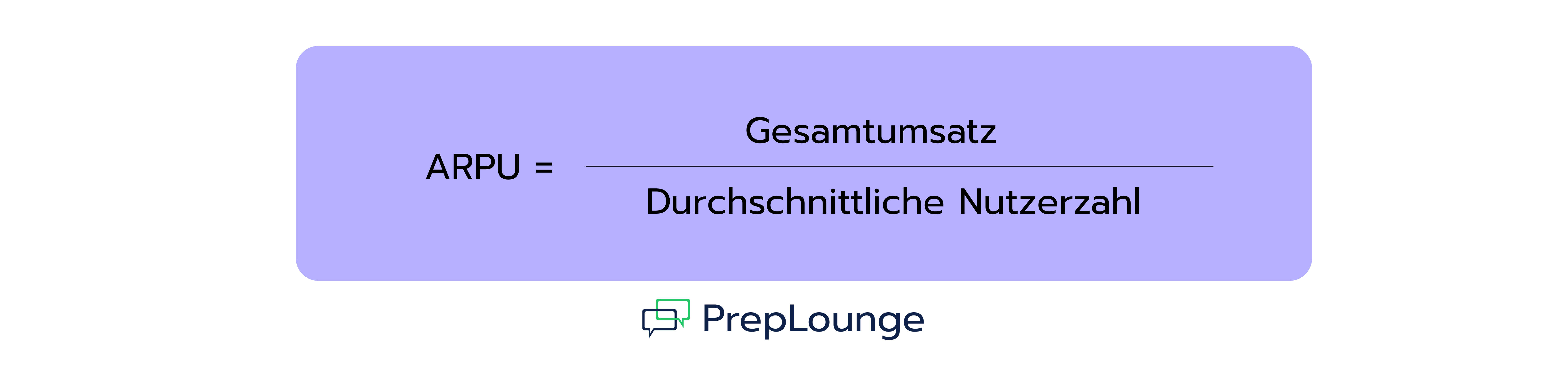 Wie man ARPU berechnet