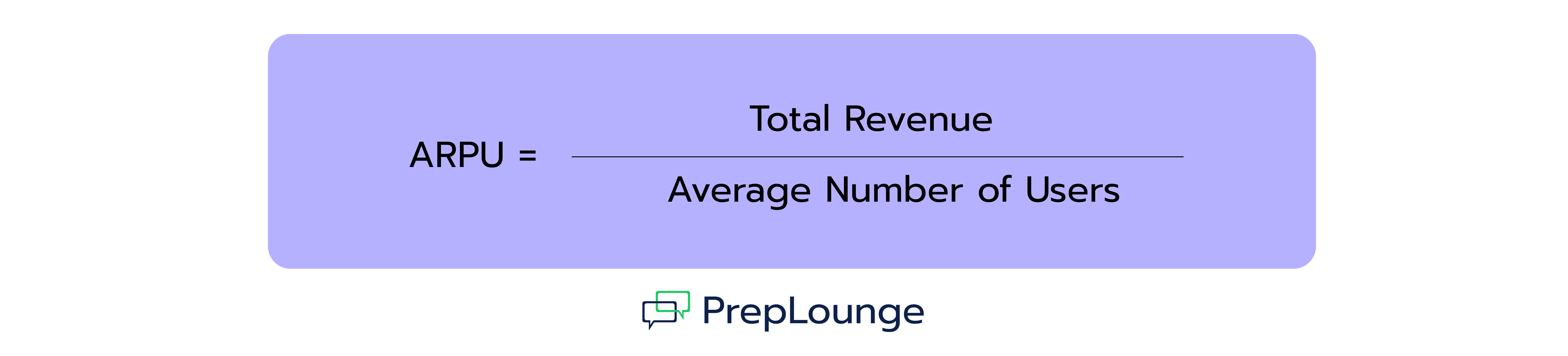 How to calculate ARPU