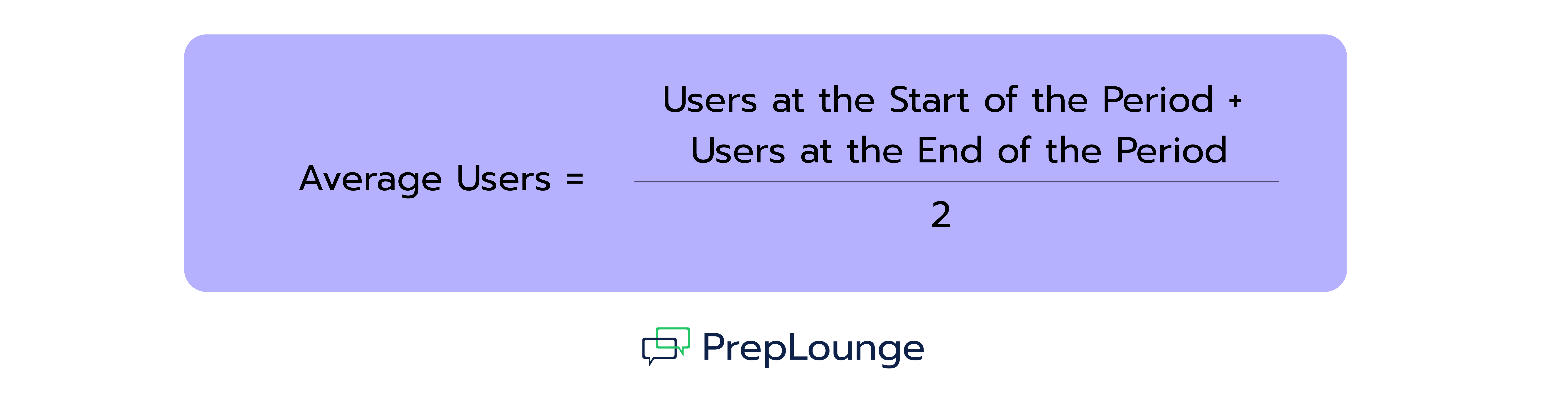 How to calculate the average users