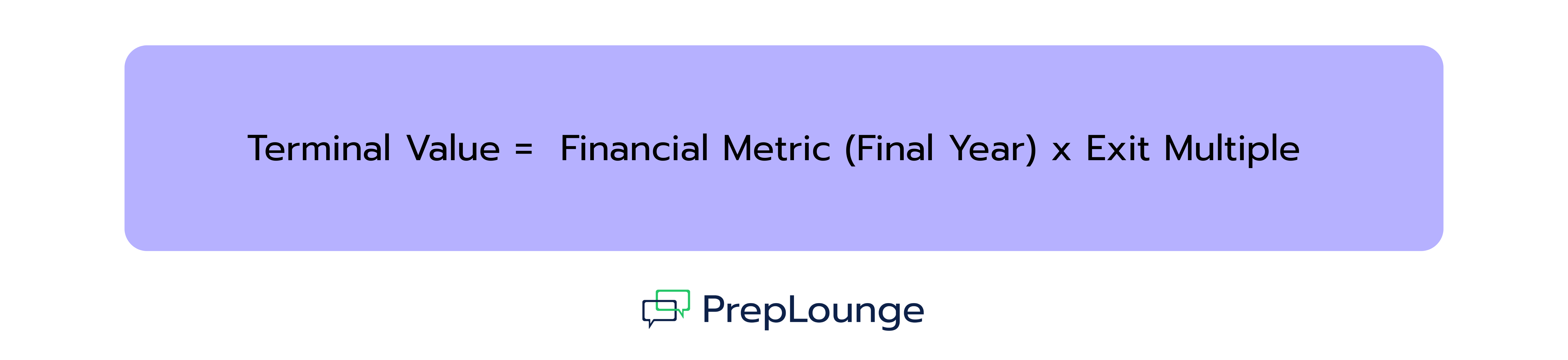Terminal Value when calculating with exit multiple method