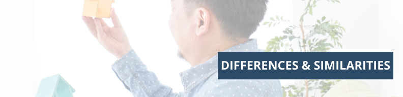 key differnces and similarities