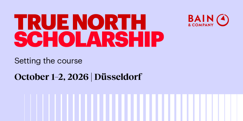 True North Scholarship. Setting the course.