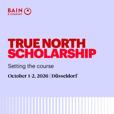 True North Scholarship. Setting the course.