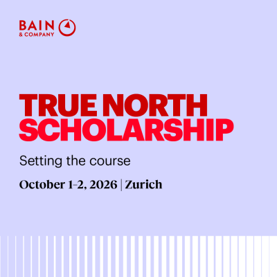 True North Scholarship. Setting the course.