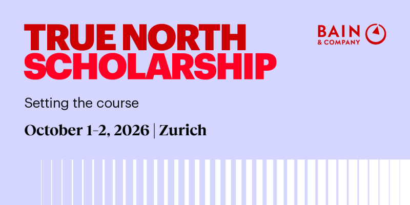 True North Scholarship. Setting the course.