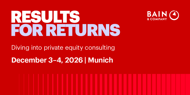 Bain & Company Event Visual