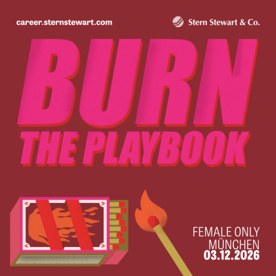 STERN STEWART WOMEN EVENT - BURN THE PLAYBOOK
