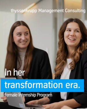 Step into your transformation era – dein Start ins Consulting bei tkMC