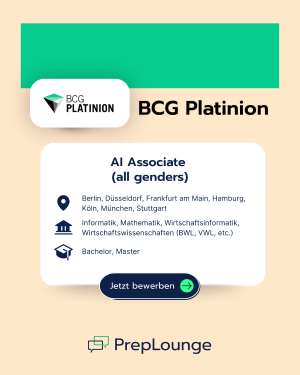 BCG Platinion Job