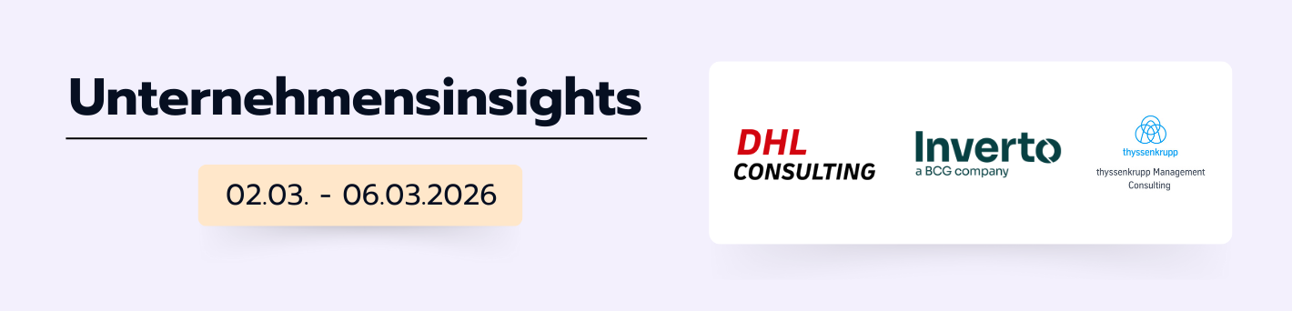 Career Weeks – Unternehmensinsights