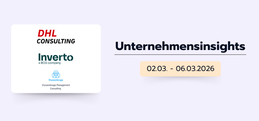 Career Weeks – Unternehmensinsights
