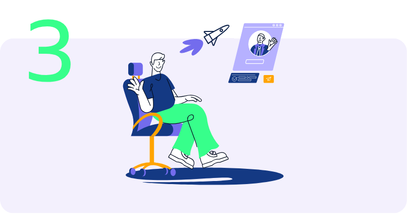 Simulate Interviews with Peers And Coaches