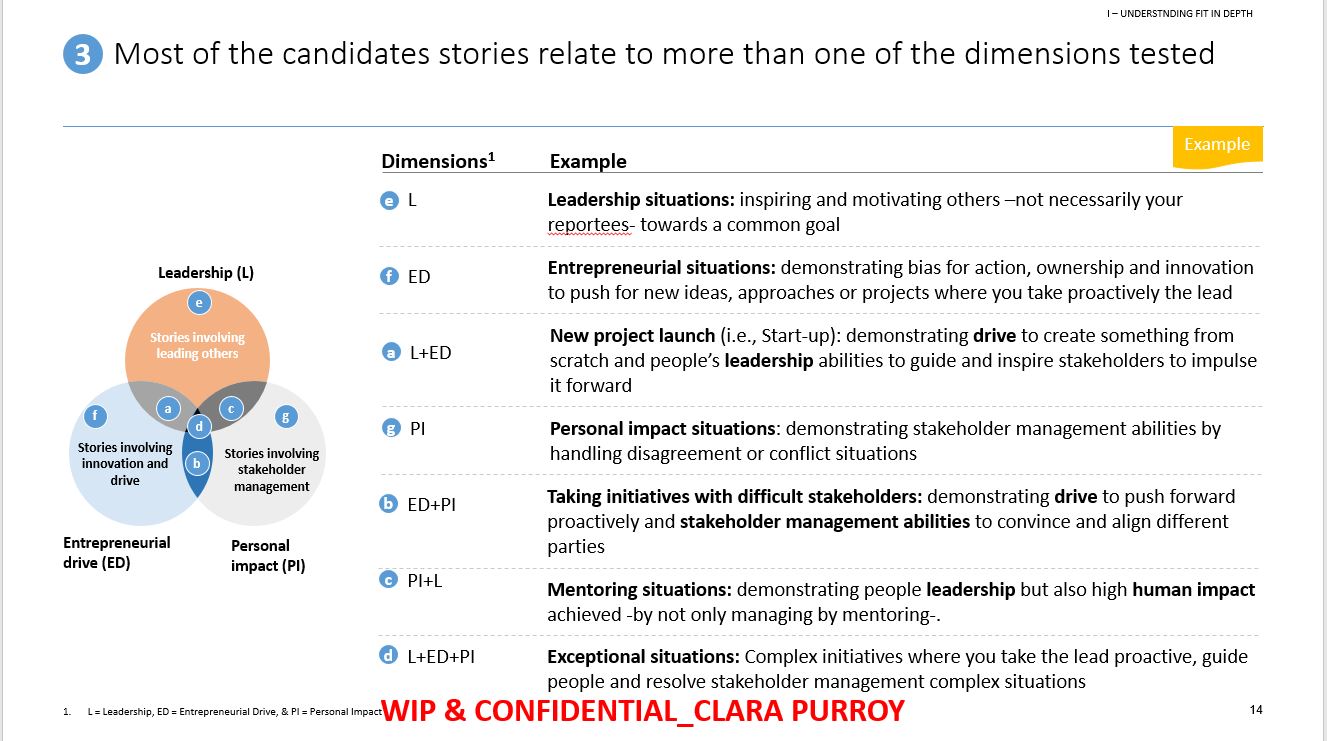 Graph McKinsey PEI dimensions