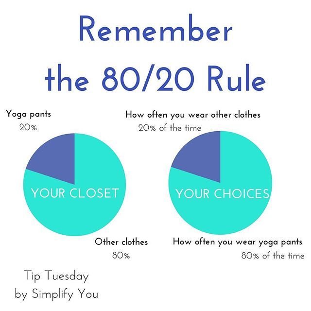 80 20 rule funny Yoga pants