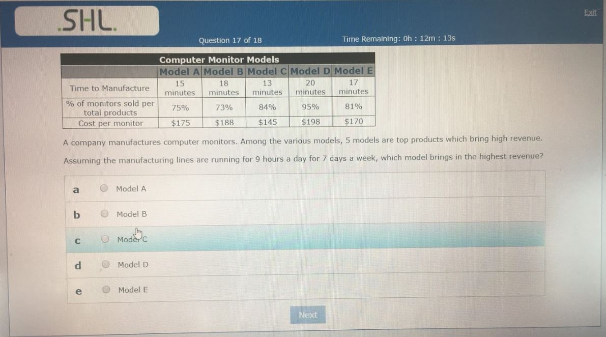 SHL shortcuts