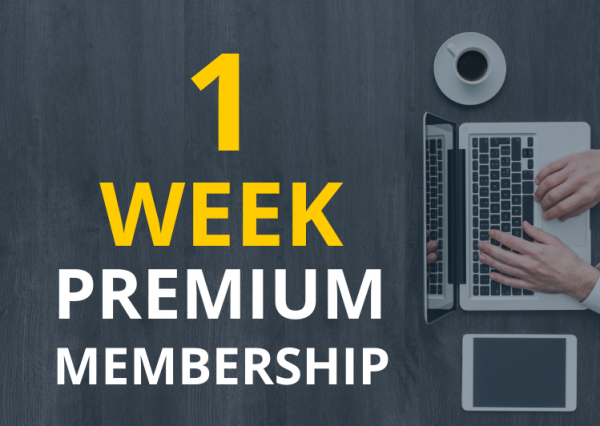 PrepLounge Premium Mitgliedschaft 1 Woche