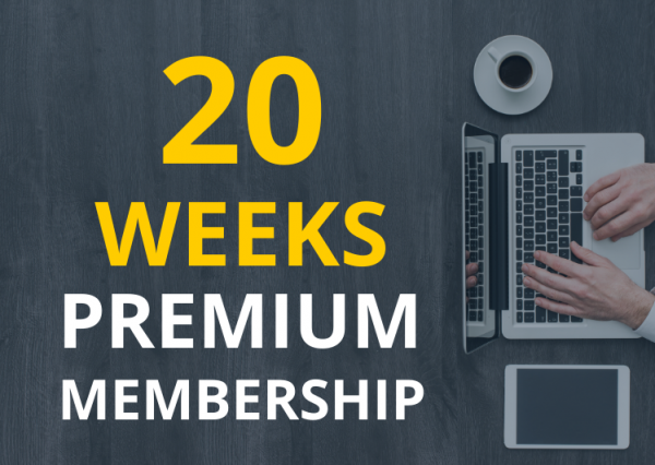PrepLounge Premium Mitgliedschaft 20 Wochen