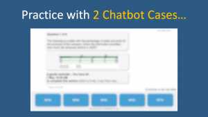 Mit 2 Chatbot Cases üben
