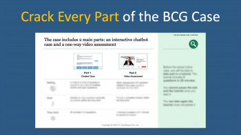 BCG Online Case Combo Guide und Live Simulation